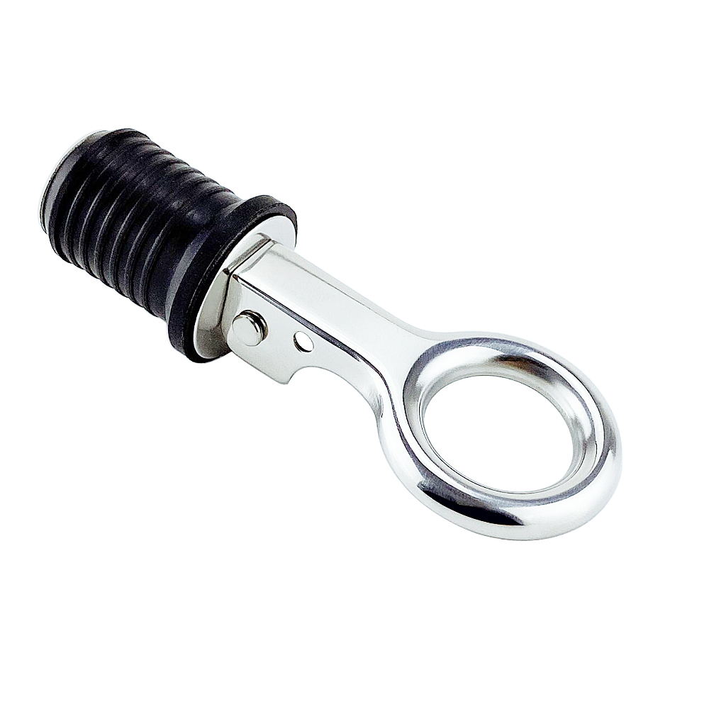 Tappo Di Scarico Ovale Per Barca In Acciaio Inox 316 – Per Foro Da 25,4 Mm, Sentina E Poppa, Per Pesca E Motoscafi