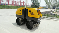 Rouleau compresseur à double tambour Shantui SR016W de marque chinoise, à vibration et compactage efficaces, pour les petits entrepreneurs et l'entretien municipal