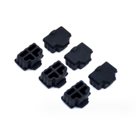 Interface réseau SFP & RJ45 Bouchon anti-poussière en silicone Port réseau Cache-poussière en caoutchouc
