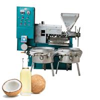 Presse à huile à vis de haute qualité 200-350 kg/h pour l'extraction d'huile de soja et de colza, idéale pour les usines de traitement de l'huile