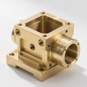 Piezas de mecanizado CNC de precisión OEM especializadas en acero inoxidable, aluminio, latón, cobre, fabricación de bronce para supresor - Product Image 2