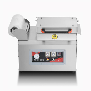 Machine d'emballage sous vide alimentaire électrique automatique DZ-350T, 2-4 fois/min, 220V-380V/50Hz, sachets en papier, sacs à fermeture éclair, longue durée de vie - Product Image 1