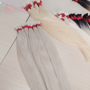 ผมเรมีผมมนุษย์100กรัมมัดผมตรงจำนวนมากจากเวียดนามขายส่ง - Product Image 6