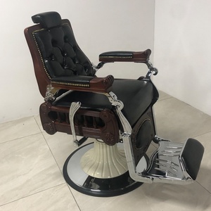 Chaise de barbier classique en bois massif pour salon de coiffure <span class=keywords><strong>Barber</strong></span> Building <span class=keywords><strong>Shop</strong></span> BC1002 - Product Image 6