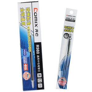 Comix R980 Universal Neutral <b>Refill</b> 0.5Mm Black Blue Red Office School Use <b>Pen</b> <b>Refills</b> - Product Image 1