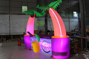 บูธขายต้นปาล์มเป่าลมสำหรับงานกิจกรรมการตลาดกลางแจ้ง - Product Image 4