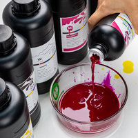 Encres UV curables 1000 ml CMYK + Blanc pour imprimantes UCJV150-160/UCJV300 - Impression numérique, impression de paquets, couleurs vives