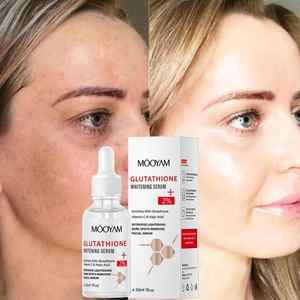 OEM/ODM Vitamina C Ácido Kójico Cuidado DE LA PIEL Suero de glutatión Cuidado DE LA PIEL Manchas oscuras Melasma Eliminar Blanqueamiento Suero facial - Product Image 4
