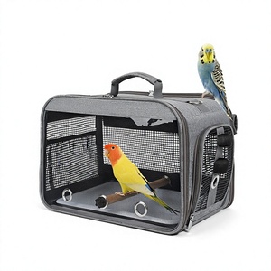 Mochila de nailon moderna y lujosa para pájaros, con cremallera ajustable, transpirable, portátil, de gran capacidad, plegable - Product Image 1
