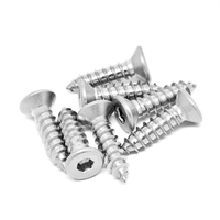 Fournisseur d'usine OEM articles de quincaillerie M4x4 boulons en acier inoxydable vis autotaraudeuses terrasse double menuiserie nickel ovale métrique