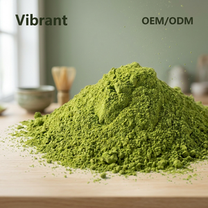 Poudre de Matcha Cérémonial Premium Japonaise Biologique Thé Vert Pur Broyé Fin Vente en Gros OEM Personnalisé Expédition Rapide En Stock - Product Image 1