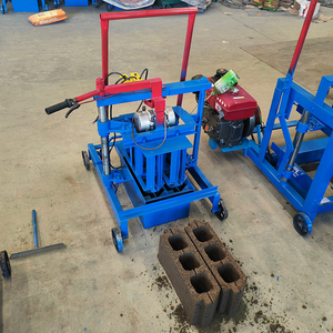 Machine mobile de fabrication de blocs QT2-45, machine de fabrication de blocs creux en cendres, machine de fabrication de blocs de béton <span class=keywords><strong>Hourdis</strong></span> - Product Image 1