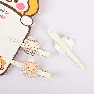 Nuevo Clip para el <span class=keywords><strong>Cabello</strong></span> <span class=keywords><strong>de</strong></span> Acrílico con Diseño <span class=keywords><strong>de</strong></span> Oso Ángel para Mujer - Accesorio Lindo para Fiestas y para el <span class=keywords><strong>Cabello</strong></span> Rebelde - Product Image 2