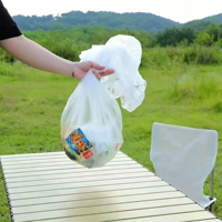 Housse de table en PE jetable élastique, simple, imperméable, résistante à l'huile, antidérapante, résistante aux déchirures, pour le camping en plein air, les pique-niques, les fêtes