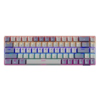 SUNSONNY N-J6PRO 68 Key Wired Mechanical Keyboard Hot Swappable RGB 21 Modes Type C for PC Laptop Gaming
