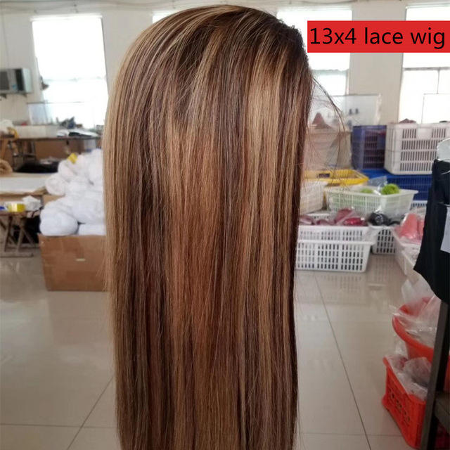 Dentelle transparente 13x4 droite