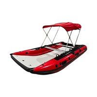 Nouveau Catamaran Gonflable à Haute Flottabilité, Facile à Gonfler/Dégonfler, pour Aventures Aquatiques, avec Technologie Drop Stitch