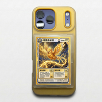 Funda Magnética de Lujo para iPhone 17 16 15 Pro Max con Diseño de Tarjeta Pokémon