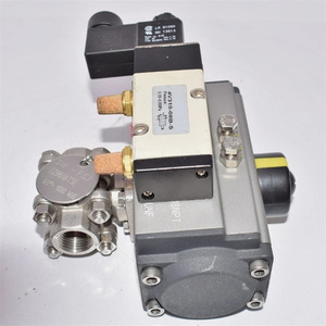 Actionneur pneumatique à double effet A2D-35-8 neuf et original avec solen pneumatique 4V310-08B-S - Product Image 1