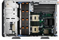 T560 4.5U Tower Workhorse 24 baies de 2,5 pouces 2 GPU double largeur de 300 W