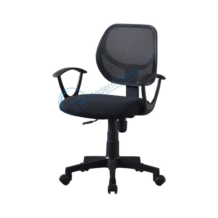 Silla de escritorio de tela de malla, asiento de Nylon para personal de oficina, a buen precio