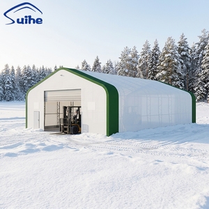 Bâtiment de stockage à faible entretien, abri modulaire en tissu pour stockage industriel - Product Image 1