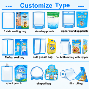 Pellicola BOPP Personalizzata per Confezioni di Snack per Gatti, <span class=keywords><strong>Film</strong></span> per Sacchetti per Animali Domestici per Macchine di Imballaggio Automatico - Product Image 4
