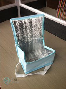 Sacs isothermes pliables imperméables de grande capacité pour pique-nique, réutilisables, en non-tissé, pour livraison en gros - Product Image 5