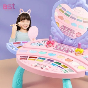 Jeu de jouets de <span class=keywords><strong>maquillage</strong></span> BST coiffeuse de <span class=keywords><strong>maquillage</strong></span> pour enfants, jouets de <span class=keywords><strong>maquillage</strong></span> Table de <span class=keywords><strong>maquillage</strong></span> scintillante pour enfants de rêve pour filles - Product Image 4