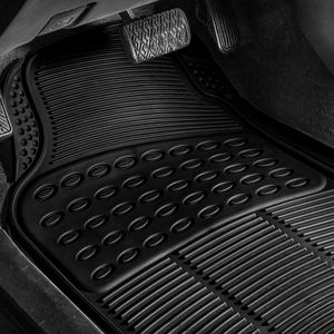 7 places universel 3d pvc tpe fit anti-dérapant voiture intérieur tapis de pied tapis sol ensemble rouleau - Product Image 3