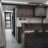 Maison préfabriquée en capsule spatiale personnalisable, résidence modulaire, utilisation optimale de l'espace, micro-maison minuscule, hôtel 11,5*3,2*3,2m