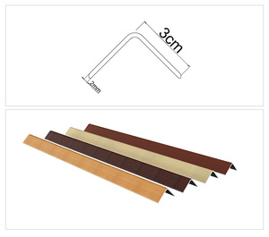 Protezione Angolare Decorativa in PVC e Alluminio, Protezione Plastica per Ospedali <span class=keywords><strong>ZN</strong></span> <span class=keywords><strong>ZN</strong></span>-30W, Garanzia 1 Anno - Product Image 2