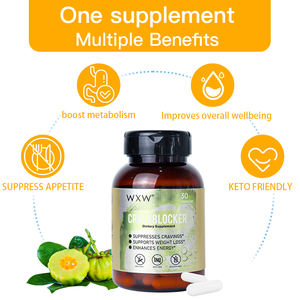 Etiqueta privada Suplemento para quemar grasa Píldoras delgadas Control de peso Hambre Saciedad Cápsulas Pérdida de peso rápida Soporte digestivo - Product Image 4