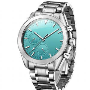 Montre sport chronographe à quartz 3618 Fashion pour femme, Moonswatch, calendrier, acier inoxydable, bracelet 20 mm, étanche - Product Image 1