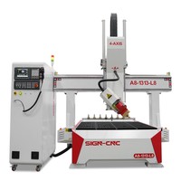 4 Axis CNC Wood Router Multi Process Wood Router 4X8 CNC Router Machine CNC Router for Furniture Factory
