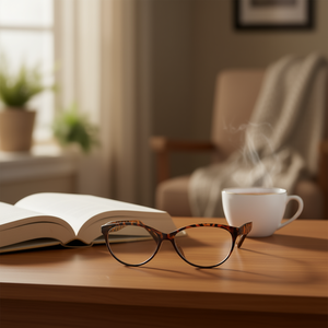 แว่นอ่านหนังสือ Acumed +1.00 กรอบทรงแคทอาย อุปกรณ์ดูแลสายตา - Product Image 3