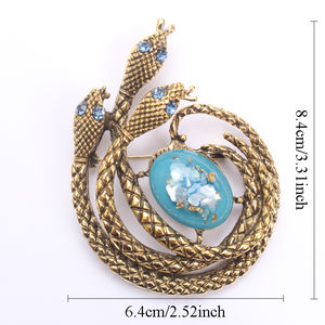 Événements sur le thème mystique, Halloween ou comme cadeau pour les amateurs de serpents, unisexe. Il peut également être un accessoire enchanteur pour un usage quotidien. - Product Image 4