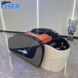 Kisen Factory Unidad de Lavacabezas para Salón de Belleza con Sillón de Lavado de Cabello y Masaje Tailandés con Asiento Ajustable - Product Image 2