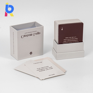 Naipes de Afirmación Fancy <span class=keywords><strong>Flash</strong></span>, <span class=keywords><strong>Papel</strong></span> Recubierto con Cartón Kraft y <span class=keywords><strong>Papel</strong></span> de Arte, Cartón Corrugado para Empaque de Cajas - Product Image 2