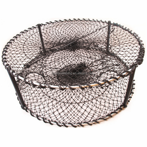Pièges à crabes de boue pliables ronds commerciaux australiens en gros - Product Image 4