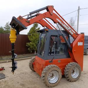 SJ4500 Accesorio de cargador de dirección deslizante hidráulica <span class=keywords><strong>Auger</strong></span> <span class=keywords><strong>Drive</strong></span> y Bit Post Hole Digger - Product Image 1