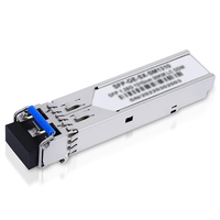 Module émetteur-récepteur optique 10G SFP Plus BIDI Simplex LC SMF WDM 1270nm/1330nm avec fonction DDM, fibre unique, POE/GSM/GPRS