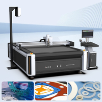 Cortadora Digital Automática de Alta Precisión AOL para Juntas de Goma EVA con Proyección CNC y Cuchilla Oscilante