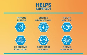 Vigoworld Super B Complex Viên nang vitamin B1 B2 B6 <span class=keywords><strong>B12</strong></span> folate bổ sung cho chuyển hóa năng lượng hỗ trợ miễn dịch cho nam giới và phụ nữ - Product Image 3