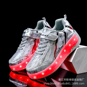 2024 New Wholesale High Quality Double Wheel Pulley Rampage Shoes Light Shoes