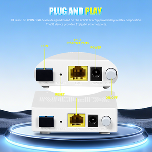 ZTE HOME GPON ONU 1GE RJ45 Port IP TCP WIFI Power FTTH/XPON Solution de <span class=keywords><strong>pont</strong></span> avec micrologiciel anglais - Product Image 5