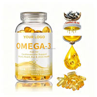 Capsules de oméga-3 liposomales en gélules molles |   Oméga-3 naturel pour la santé cardiaque et cérébrale, usage adulte