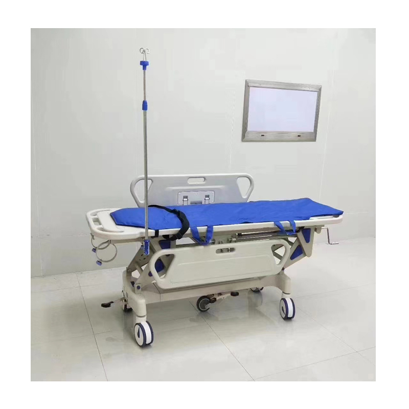 Adjustable Folding Ambulance Transfer Emergency Bed