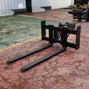 Attache de chariot élévateur efficace pour excavatrice avec fourche à dents et fourche de construction pour travaux sur site - Product Image 6