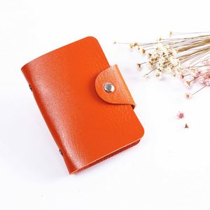 Portable PU cuir 24-porte-cartes portefeuille petit type de motif de bonbons pour cartes de crédit - Product Image 5